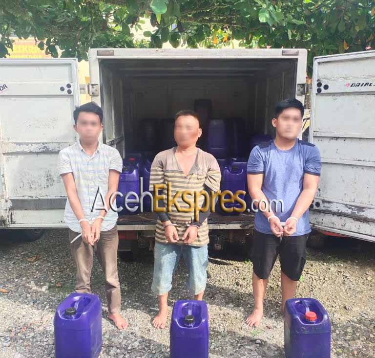 Polres Nagan Raya Ungkap Penipuan Minyak Goreng, 3 Pelaku Ditangkap