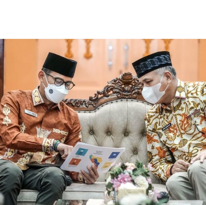 Kejar Investasi, Sandiaga Uno ke Aceh