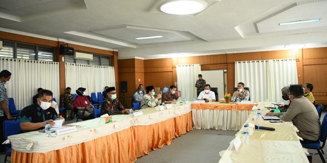 Satgas COVID-19 Aceh Gelar Rakor Penanganan Corona