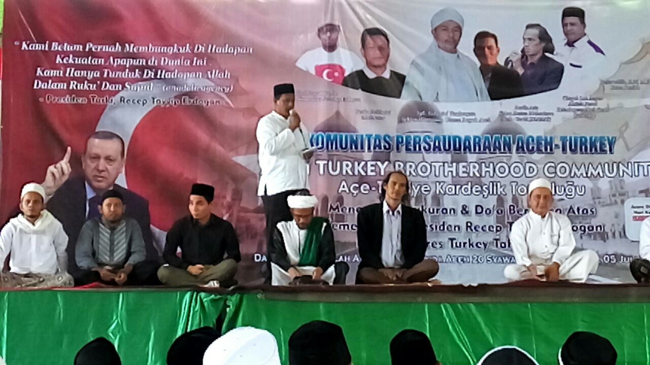 Aceh Gelar Syukuran Kemenangan Erdogan di Pilpres Turki