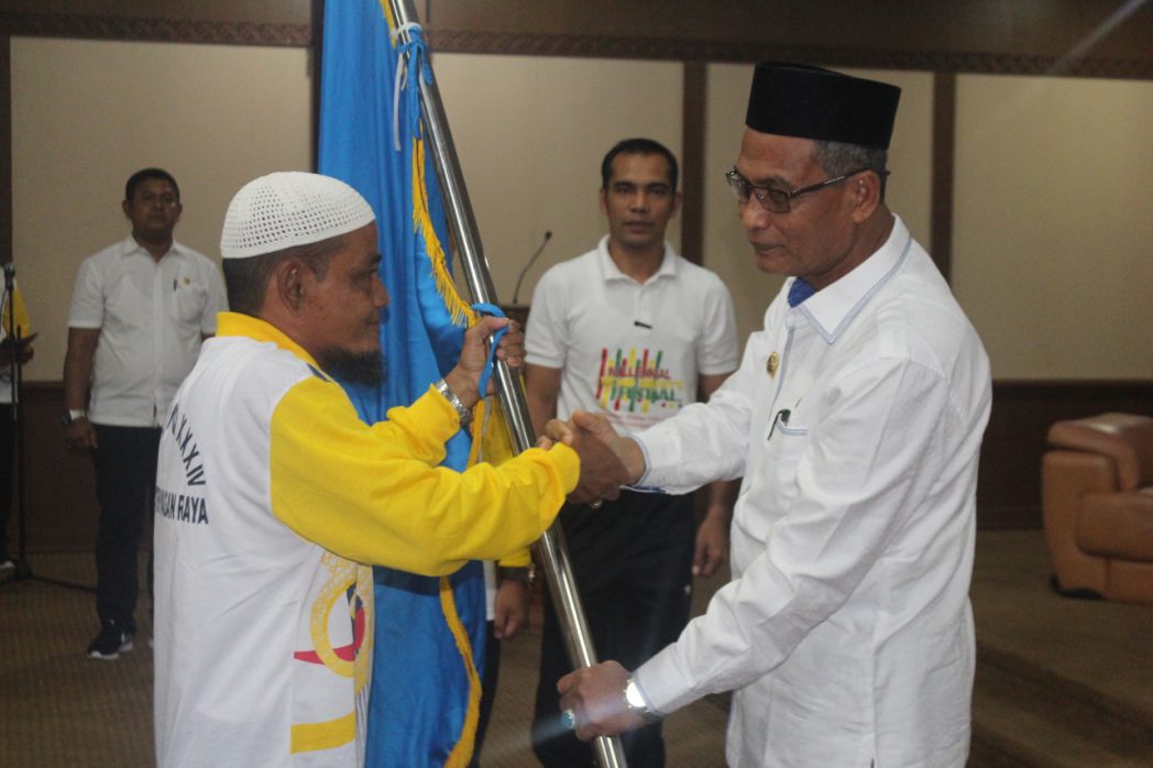 Bupati Nagan Raya Lepas Kafilah Nagan Raya Untuk MTQ Ke-34 Aceh