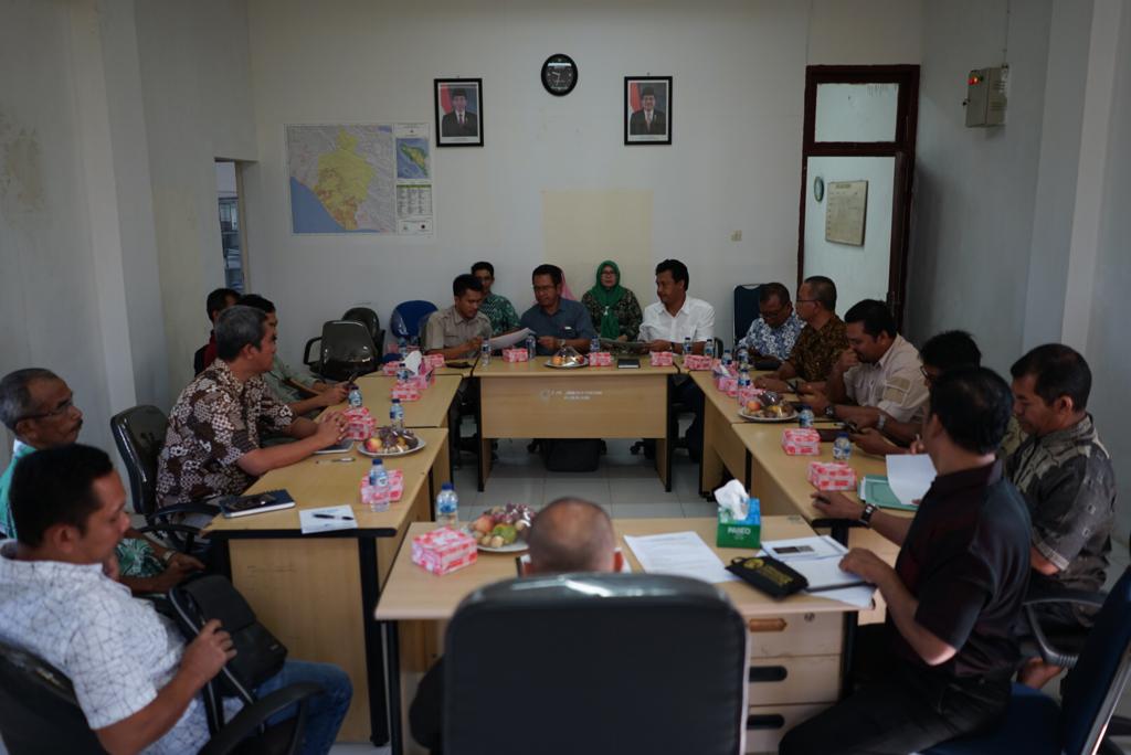 Bahas Operasional Usaha Perkebunan, Disbun Nagan Raya Undang Pimpinan Perusahaan Kelapa Sawit