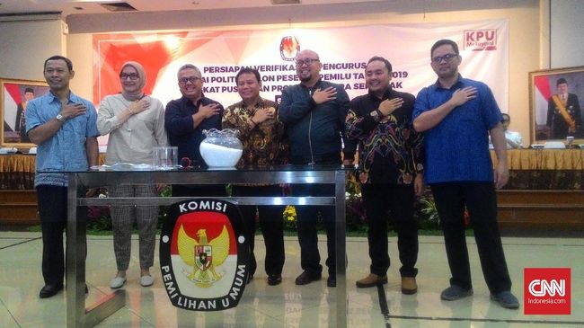 DKPP Berikan Sanksi kepada Empat Komisioner KPU RI
