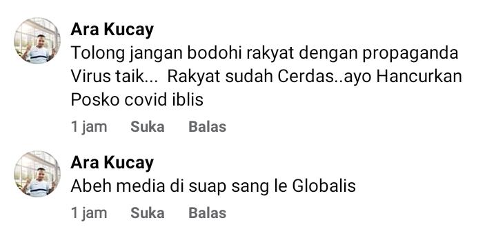 Ancam Hancurkan Posko Covid-19 Nagan Raya di Facebook, Pria Ini Akan Dipanggil