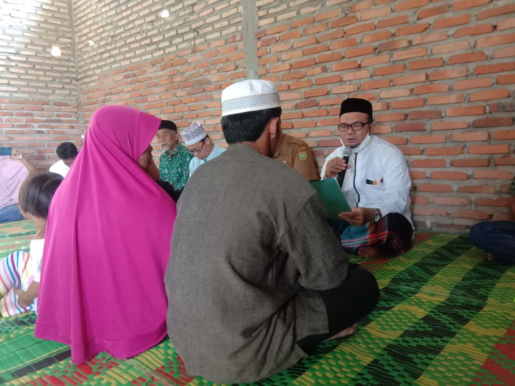 Satu Keluarga Masuk Islam di Subulussalam, Jadi Binaan Yayasan RMC